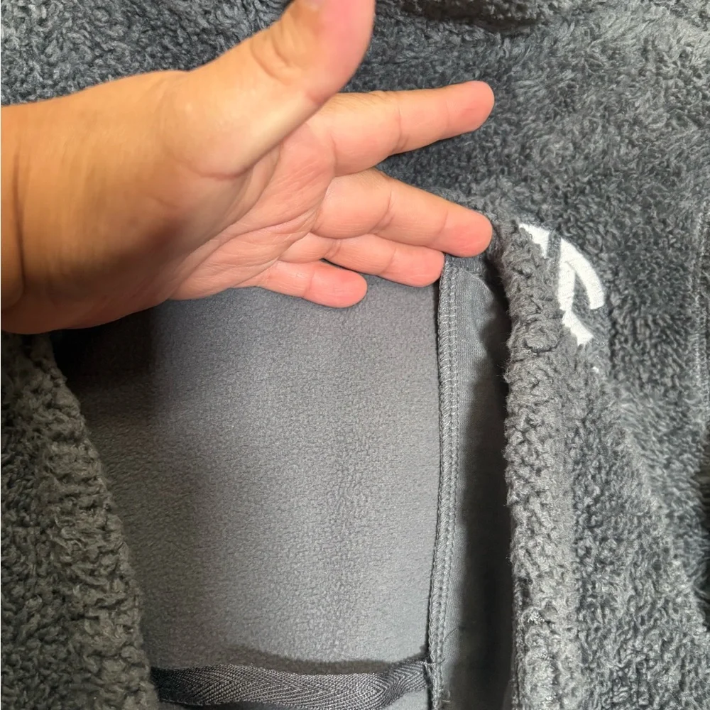 Charles River Apparel Women's Fleece Pullover in Dark Gray,Size S,100% Polyester